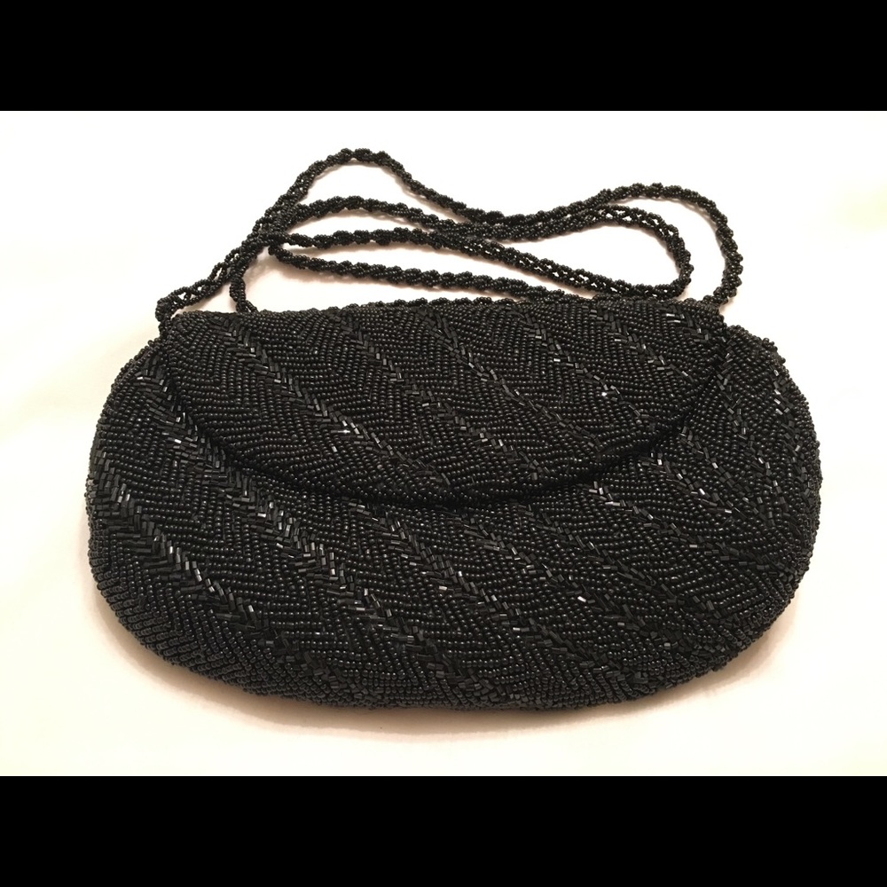 Sequin Cross Body Camera Bag